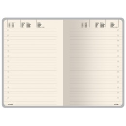 Ежедневник А5 "Megapolis Color New" soft-touch, черный