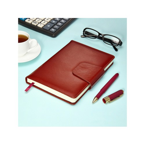 Ежедневник А5 недатированный «Prestige», темно-коричневый