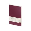 Ежедневник А5 недатированный «Megapolis Velvet Flex», бордовый