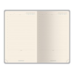 Ежедневник недатированный А5 "Premier", серый