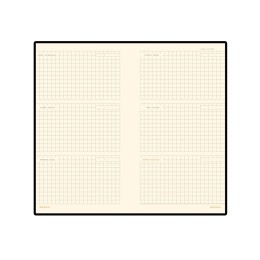 Еженедельник недатированный А6 «Metropol», оранжевый (Р)