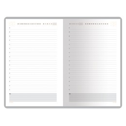 Ежедневник А5 недатированный «Mercury», темно-синий Navy