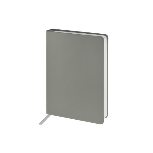 Ежедневник с каменной бумагой недатированный А5 "Carrara", серый