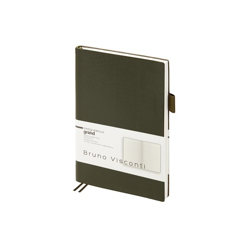 Ежедневник недатированный А5 "Grand", темно-зеленый