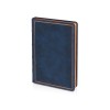 Ежедневник недатированный А5 "Royal", синий с бронзовым срезом