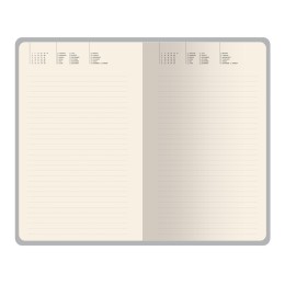 Ежедневник недатированный А5 "Zefir" с нашивкой, сиреневый