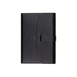Ежедневник недатированный А5 "Senate" с магнитным клапаном, черный