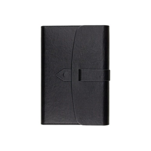 Ежедневник недатированный А5 "Senate" с магнитным клапаном, черный