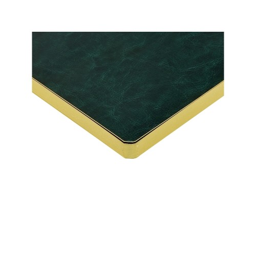 Ежедневник недатированный А5 "Megapolis Nebraska Flex", зеленый с золотым обрезом (Р)