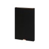 Ежедневник недатированный A5 «Chelsea», черный (золотистый кант и срез)