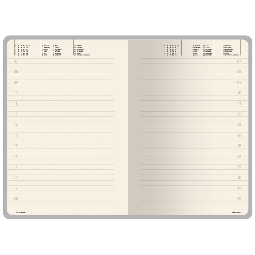 Ежедневник А5 "Megapolis Color New" soft-touch, зеленый