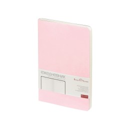 Ежедневник А5 недатированный «Megapolis Velvet Flex», зефирный розовый