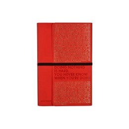 Ежедневник недатированный А5 «Bilbao», красный