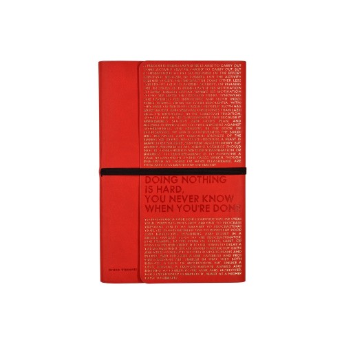 Ежедневник недатированный А5 «Bilbao», красный