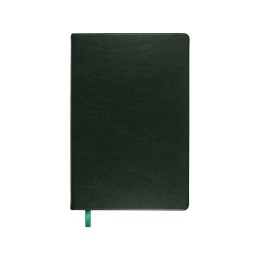 Ежедневник недатированный А5 "Megapolis Nebraska", зеленый с золотым обрезом