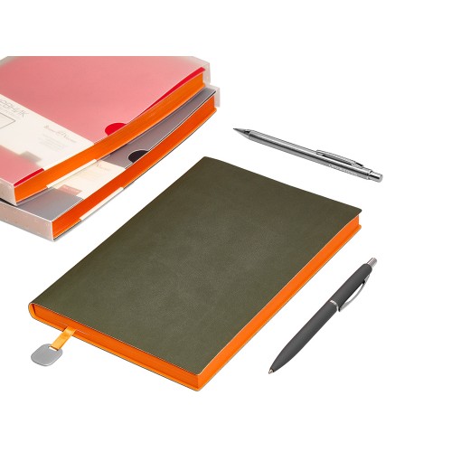 Ежедневник А5 недатированный «Mercury», серый