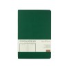 Ежедневник А5 недатированный «Megapolis Velvet Flex», зеленый