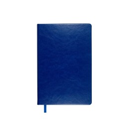 Ежедневник недатированный А5 "Megapolis Nebraska", ярко-синий с серебристым обрезом