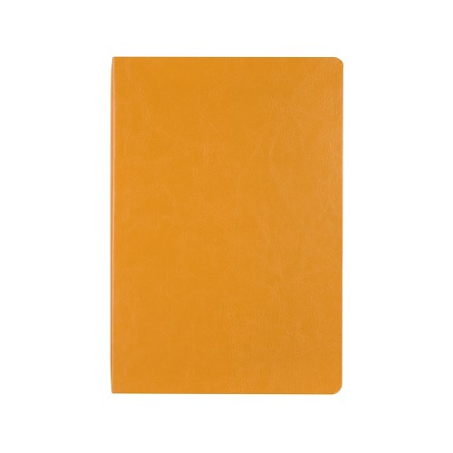 Ежедневник недатированный А5 "Megapolis Nebraska Flex", оранжевый с золотым обрезом