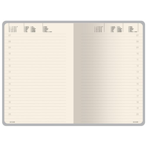 Ежедневник недатированный А5 "Megapolis Color Flex New", морская волна