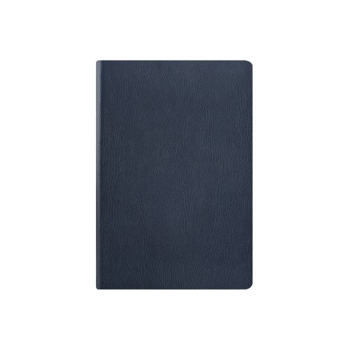 Ежедневник недатированный А5 "Megapolis Nappa Flex", темно-синий navy