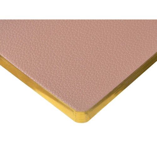 Еженедельник недатированный А6 "Morandi. Пыльная роза" с нашивкой, пыльно-розовый