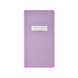 Еженедельник недатированный А6 "Zefir"с нашивкой, сиреневый