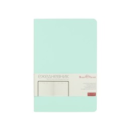Ежедневник А5 недатированный «Megapolis Velvet Flex», зефирный мятный