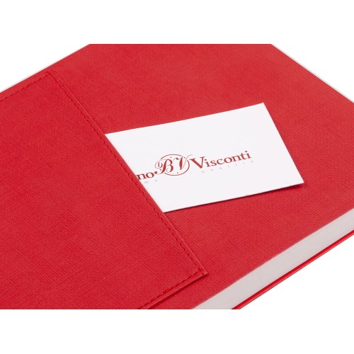 Ежедневник недатированный А5 Barcelona, красный