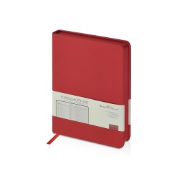 Ежедневник недатированный А6+ "Megapolis Color", красный