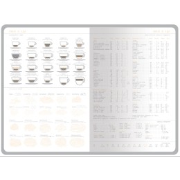 Ежедневник А5 недатированный «Mercury», темно-синий