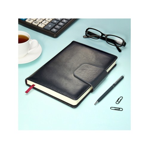 Ежедневник А5 недатированный «Prestige», синий