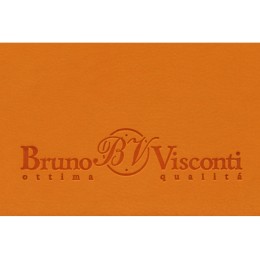 Ежедневник А5 недатированный «Megapolis Velvet Flex», оранжевый