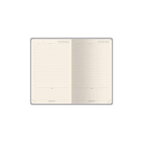 Ежедневник недатированный А5 "Premier", красный