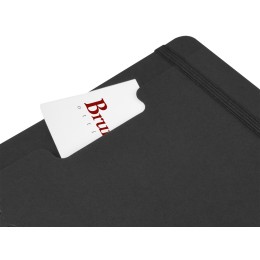 Ежедневник недатированный на гребне А5 "Pragmatic", черный