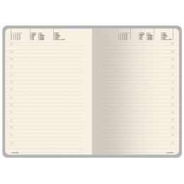 Ежедневник А5 "Megapolis Color New" soft-touch, темно-синий navy