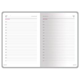 Ежедневник недатированный А6+ "Megapolis Color", синий