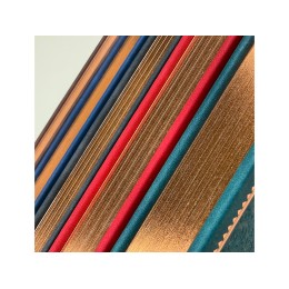 Ежедневник недатированный А4 "Royal", синий с бронзовым срезом