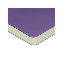 Ежедневник А5 недатированный «Megapolis Velvet Flex», светло-фиолетовый