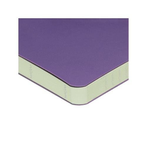 Ежедневник А5 недатированный «Megapolis Velvet Flex», светло-фиолетовый