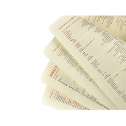 Ежедневник недатированный А5 «Boston», синий (серый обрез)