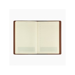 Ежедневник недатированный А5  "Oxford", коричневый
