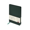 Ежедневник А5 "Megapolis Color" soft-touch, темно-зеленый