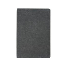 Ежедневник недатированный А5 "Megapolis Nebraska Flex", серый с золотым обрезом