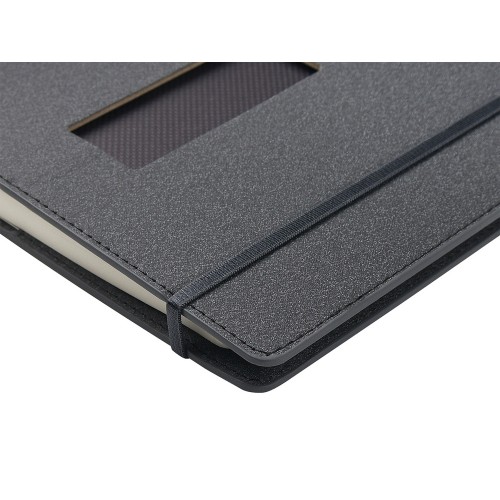 Ежедневник недатированный А5  "La Manche", серый графитовый