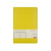 Ежедневник А5 недатированный «Megapolis Velvet Flex», желтый