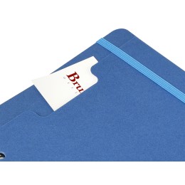 Ежедневник недатированный на гребне А5 "Pragmatic", синий