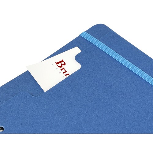 Ежедневник недатированный на гребне А5 "Pragmatic", синий