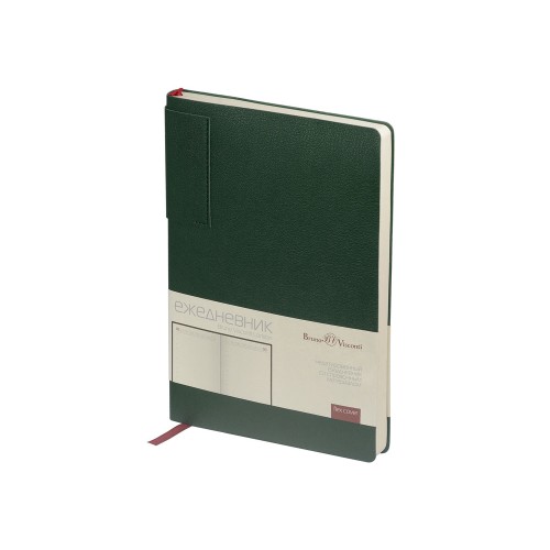 Ежедневник недатированный  А5 "LONDON" темно-зеленый