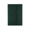 Ежедневник недатированный с магнитным клапаном А5 "Venezia", зеленый